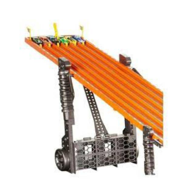 Track Hot Wheels super 6 Lane Raceway jalanan hotwheels besar balap mainan panjang trackset balapan