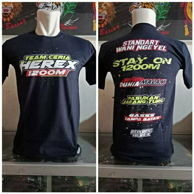 Kaos team ceria herex 1200m