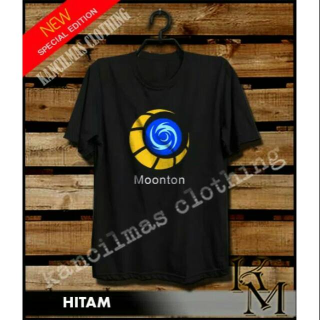 KAOS MOONTON GAMING MOBILE LEGEND WARNA HITAM