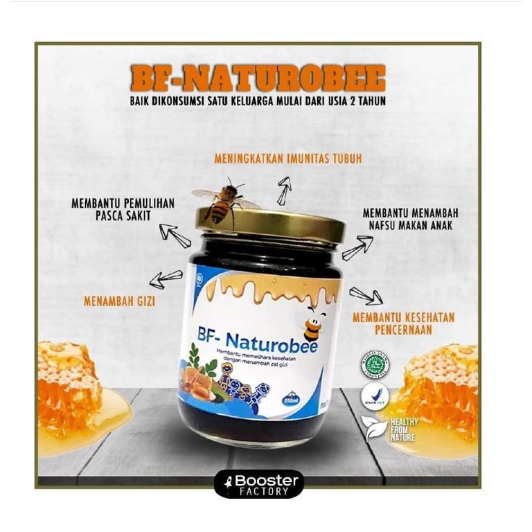 

BF-Naturobee Madu Herbal Premium (Ready Stock)