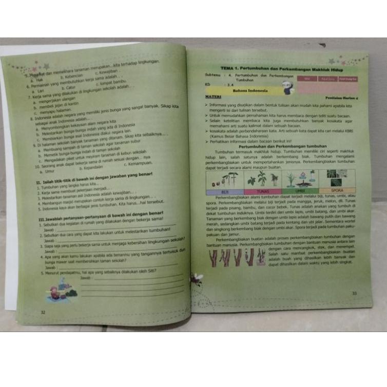 

Harga TERMURAAH.. Buku JENIUS KELAS 3 SD/MI Semester 1 Tahun 2022