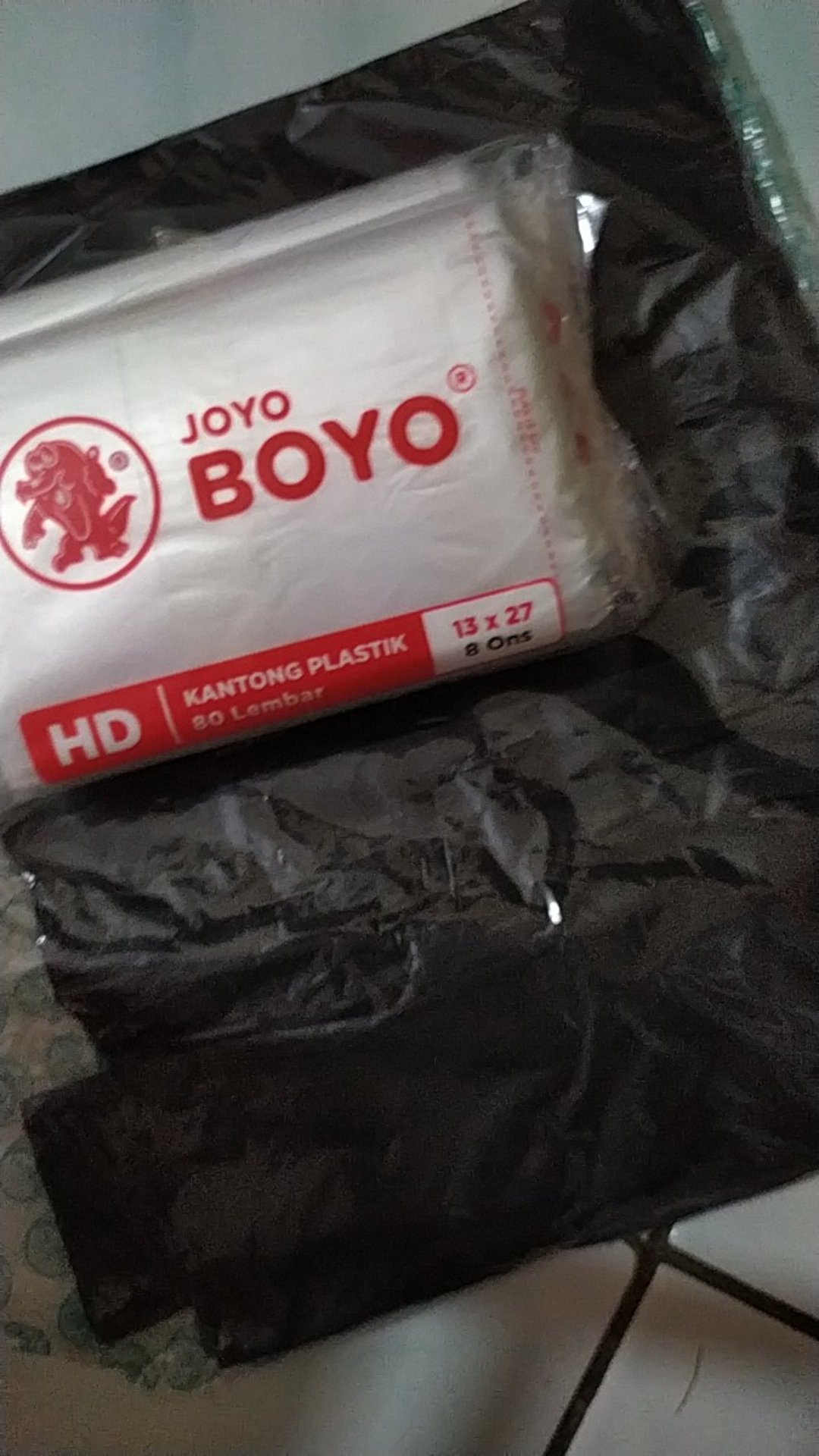 Banyak Diskon!!! Kantong Plastik Kresek Ungu Merk Garuda  Ekonomis Uk 21