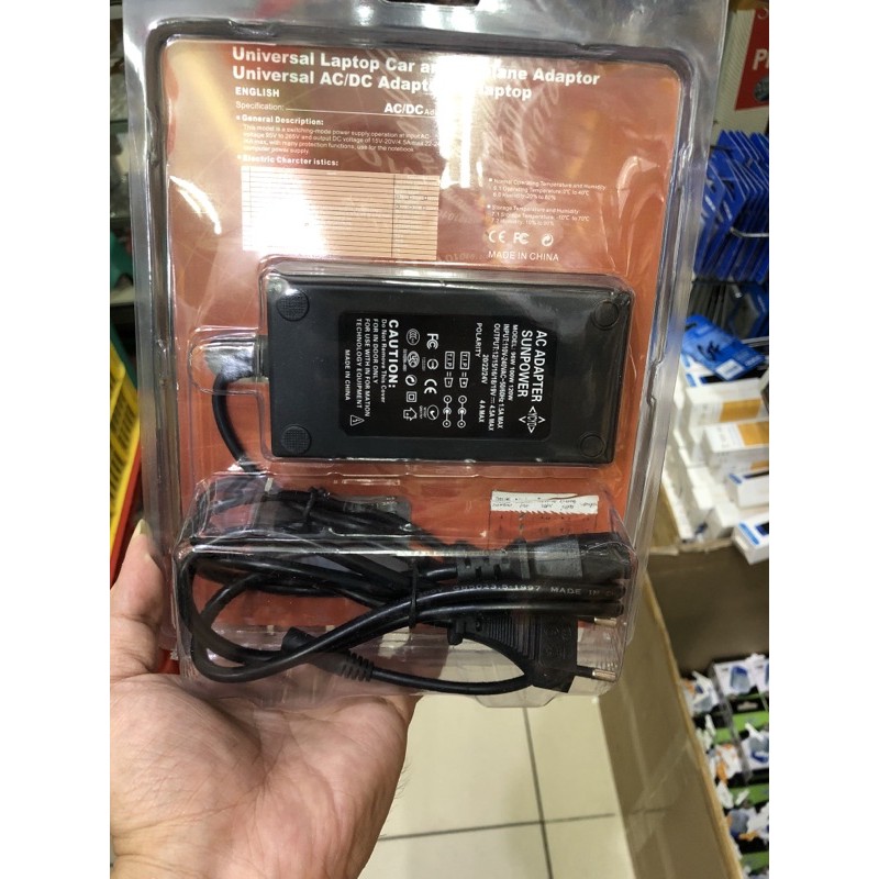 CHARGER LAPTOP UNIVERSAL 96W