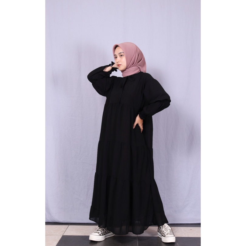 HANUMA DRESS CERUTY GAMIS WANITA MUSLIMAH - DRESS WANITA / GAMIS