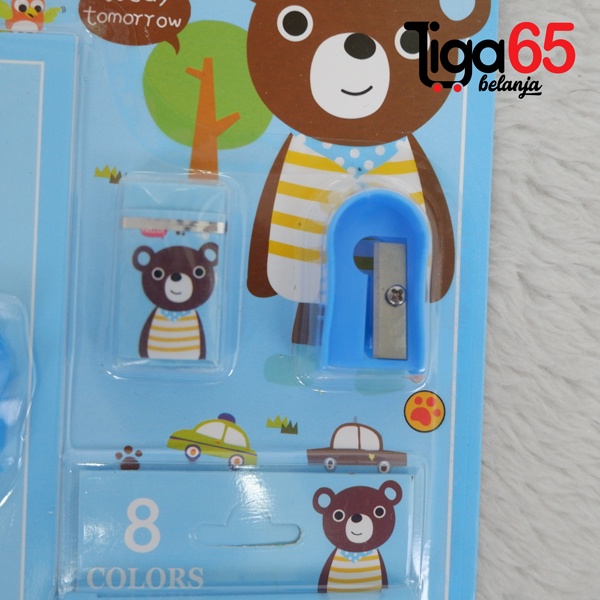 365 STATIONERY SET #40988 Buku &amp; Alat Tulis Anak / Karakter Fancy Gambar Lucu