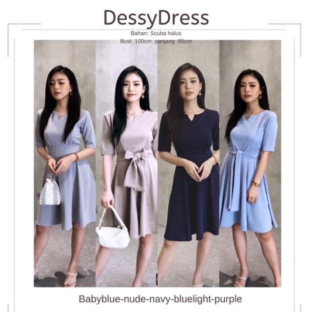 DESSY LOEWY DRESS TERUSAN WANITA