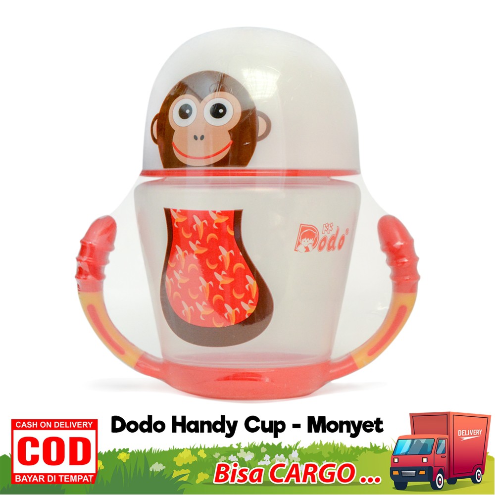 Dodo Handy Cup Gelas Anti Tumpah 210ML / Botol Training Cup