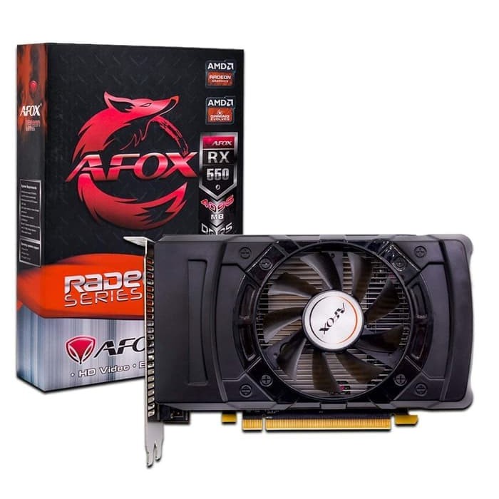 VGA AFOX Radeon RX550 4GB