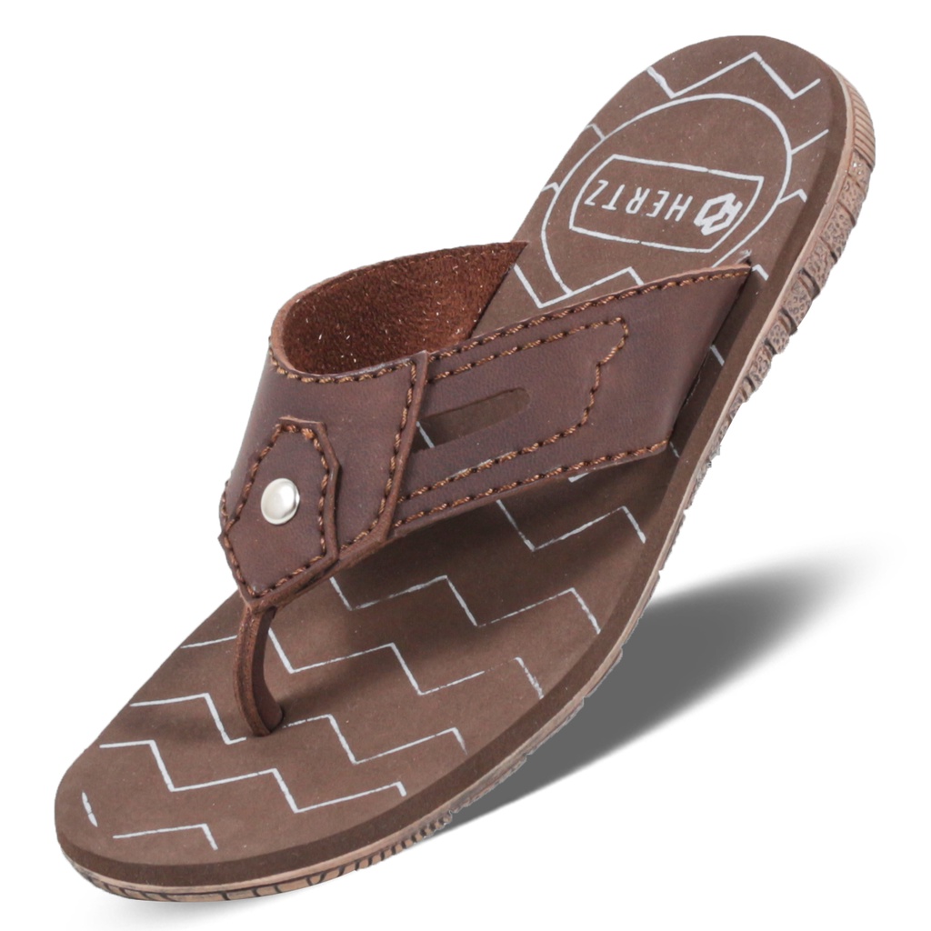 Sandal Anak Laki H 3586 Brand Hertz Sandal Kids cocok untuk Lebara Jalan Jalan Liburan Trendi Berkualitas Warna Coklat