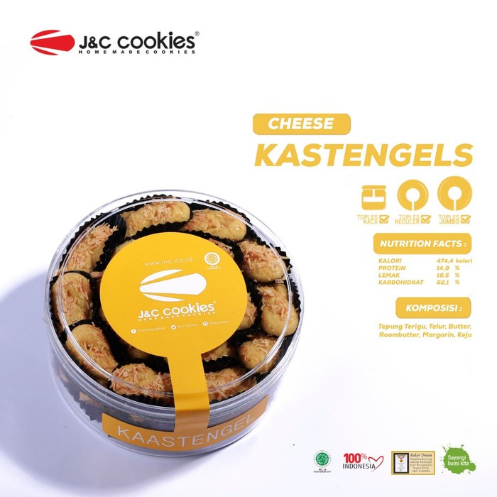 

Kue Kering JnC Cookies Kastengel