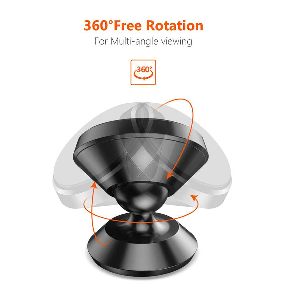 360 Degree Smartphone Car Holder Magnetic LP120