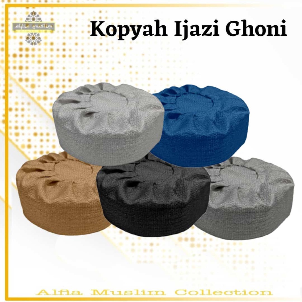 Peci Ijazi Goni / Peci Ijazi Ghoni / kopyah ijazi / Peci Habib Syekh