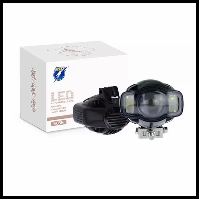 Lampu Tembak Led Lampu Sorot Lampu Kabut E03C Dengan Port Usb Charger