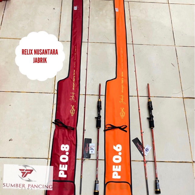 RELIX NUSANTARA JABRIK/ UltraLight jigging rod overhead