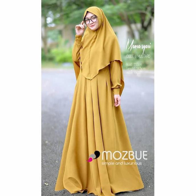 Gamis Tunik Fashion muslim moura syari muslim