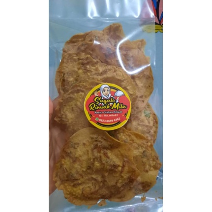 

peyek/rempeyek rinuak HOME MADE asli maninjau