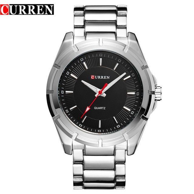

Jam Tangan Pria CURREN Men'S Quartz Watch Fashion Super Strong Steel Waterproof Sports Watch