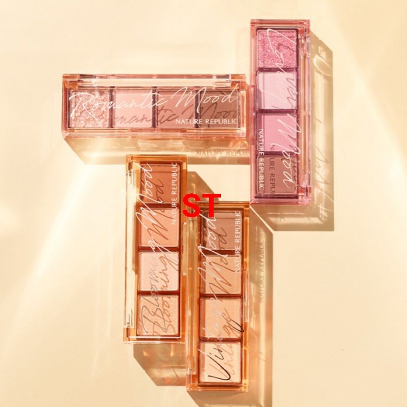 Nature Republic Original Beli di Store Daily Basic Palette Eyeshadow Shimmer Matte Murah Makeup Ori 