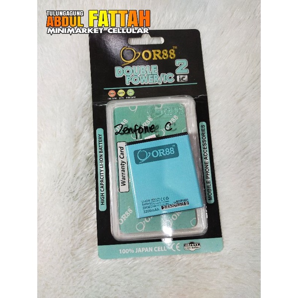 Batre Battery Double Power OR88/Oriens88 Asus Zenfone C