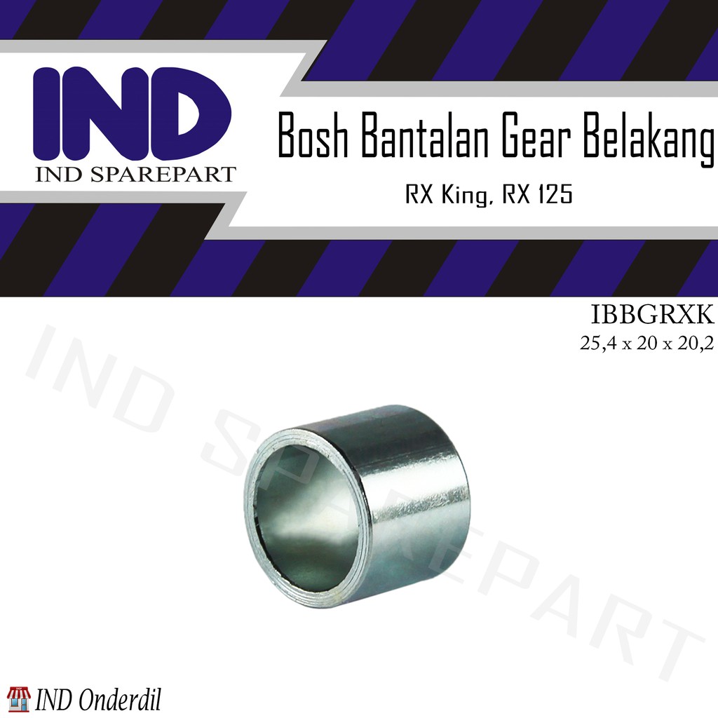 Bosh/Bos/Bush/Collar/Colar Bantalan Gear/Gir/Gigi Belakang RX King/RXKing/RXK/RX K/RX 125/RX125