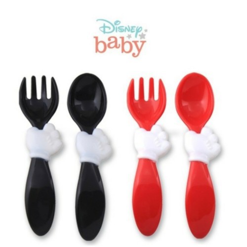 Lusty Bunny Disney Baby Fork &amp; Spoon Set - Sendok &amp; Garpu Bayi (DMM-9012)