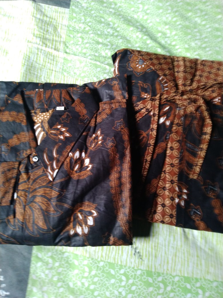 Maura Couple - Sania Ruffle Batik Couple Ori Ndoro Jowi Dnt Garansi Termurah