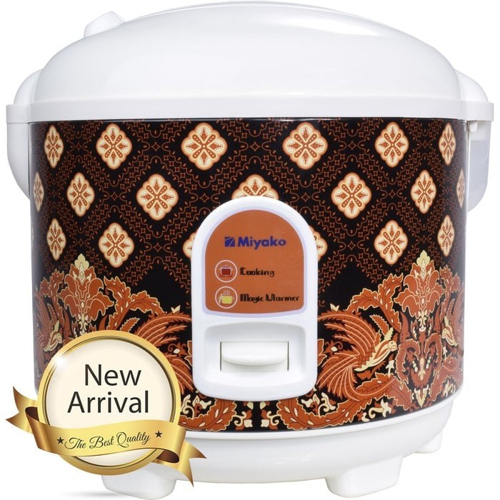 Miyako magic com 3in1 1,8L MCM528 batik Penanak Nasi Rice Cooker 1,8 Liter MCM 528