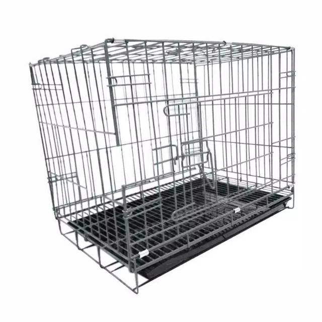 kandang kucing anjing model lipat ukuran sedang