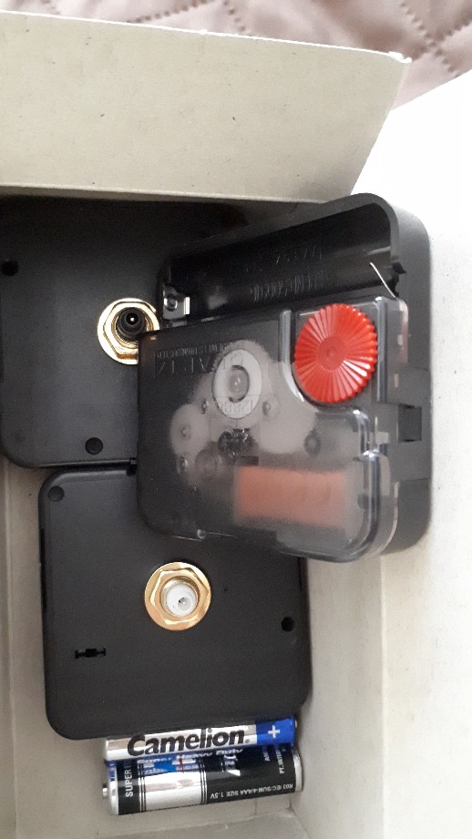 Mesin Jam Dinding 12888 14.6mm Original Taiwan