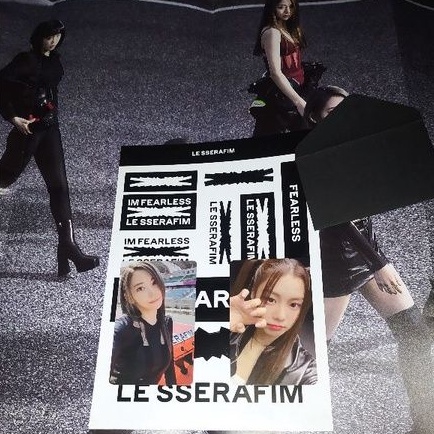 [LESSERAFIM ALBUM] FULLSET UNSEALEDpob weverse, Sakura vol 1, Garam pob ktown / Garam maung