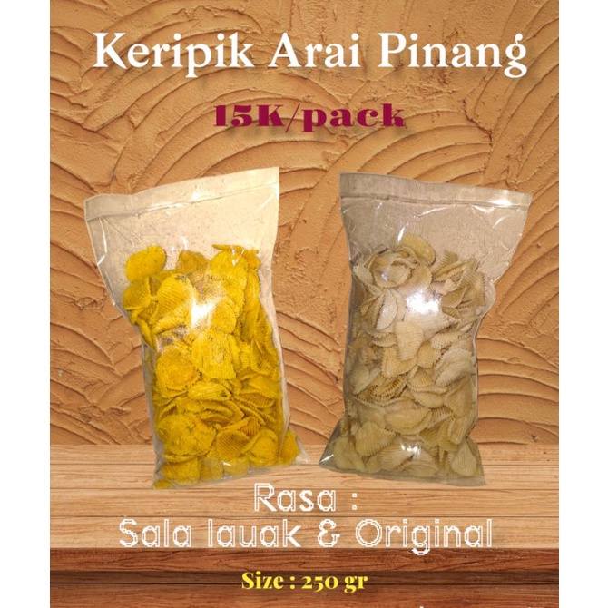 

keripik Arai Pinang