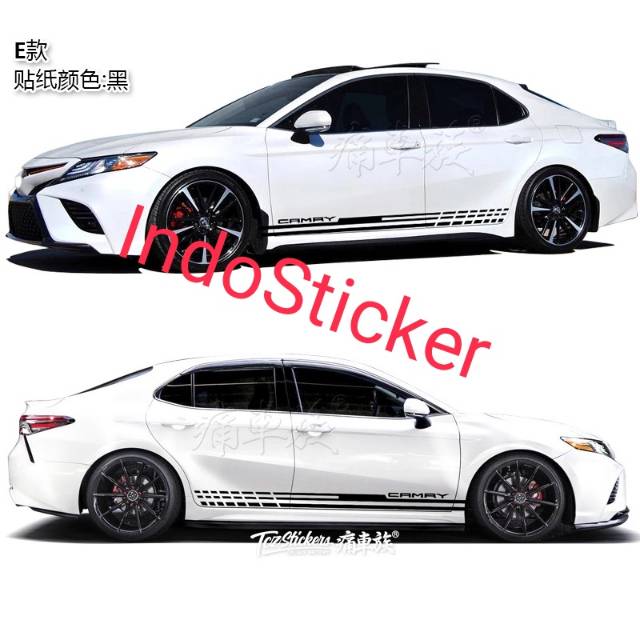 Stiker mobil Camry cutting stiker list mobil camry all sedan