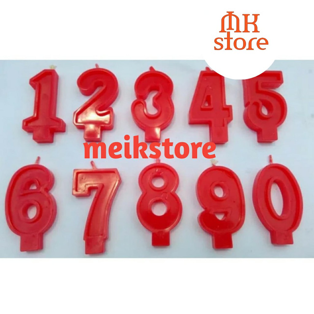 Lilin Angka Ulang Tahun / Lilin Ulang Tahun Angka Taruna