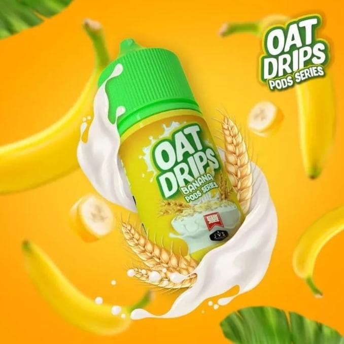 Oat Drips V3 Banana Pods Friendly 30ml - AUTHENTIC