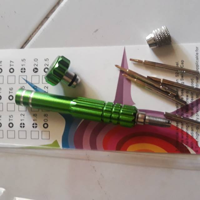 Obeng plus set /alat buka hp / service tool / obeng lengkap universal magnet