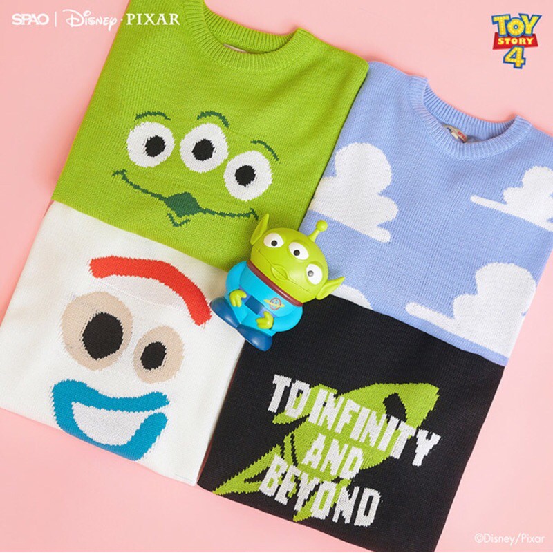 ⚡️SALE⚡️ SPAO X Toy Story Official Sweater Sweatshirt