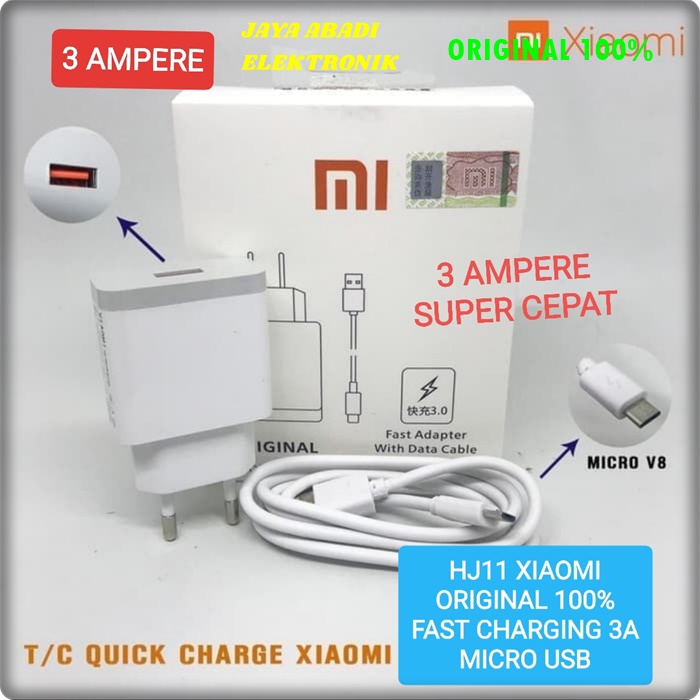 J18 ORIGINAL XIOAMI ADAPTOR SET 3A MICRO USB ADAPTOR FAST CHARGING TRAVEL CHARGER FLASH CHARGE CASAN MULTI charging travel charger flash charge quick qualcomm adapter adaptive kabel data universal handphone micro quallcomm universal multi original volt