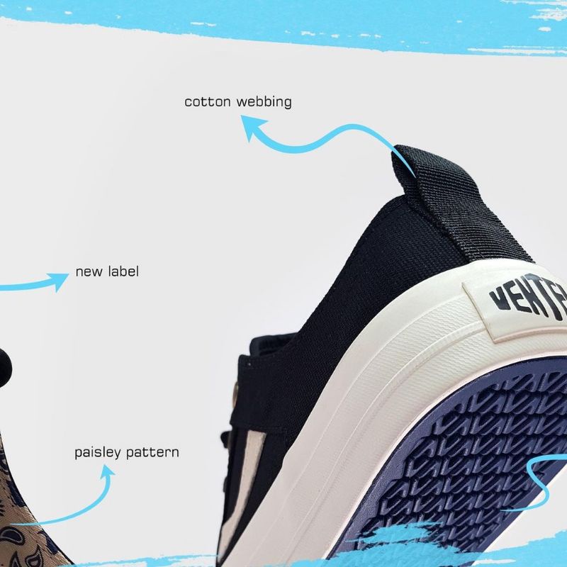 Ventela Reborn Black / Navy / Grey Original