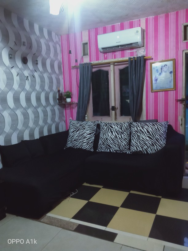 [original] Cover Sofa Siku Sudut L Shaped Polos Sarung Sofa Elastis Ukuran L Sudut Siku - Furniture