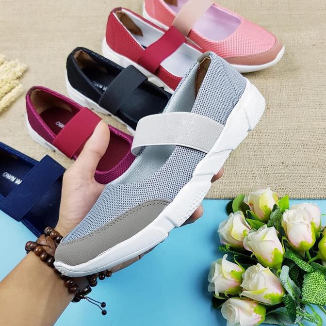  SEPATU  WANITA  SEPATU  SLIP ON JENNER FD02 SLIP ON WANITA  