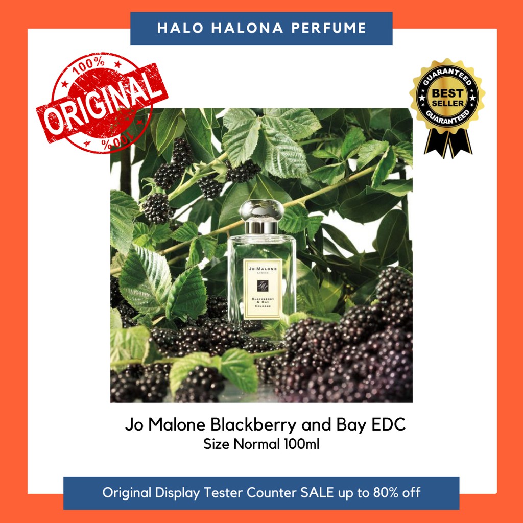Jo Malone Blackberry and Bay EDC Parfum Original Authentic Tester Display Counter