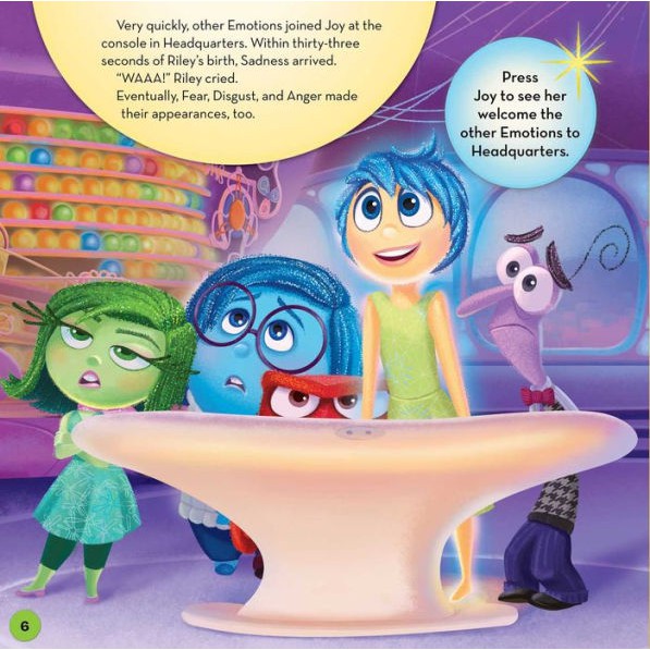 Buku Anak BBW Disney Pixar Inside Out: Joy's Journey