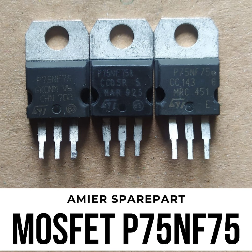 MOSFET P75NF75 STP 75NF75 80A 75V