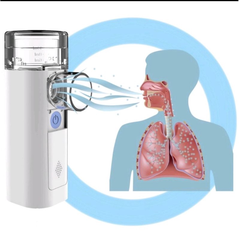 Nebulizer Portable Mesh Feellife Mini Air 360+ / Nebulizer Ultrasonic
