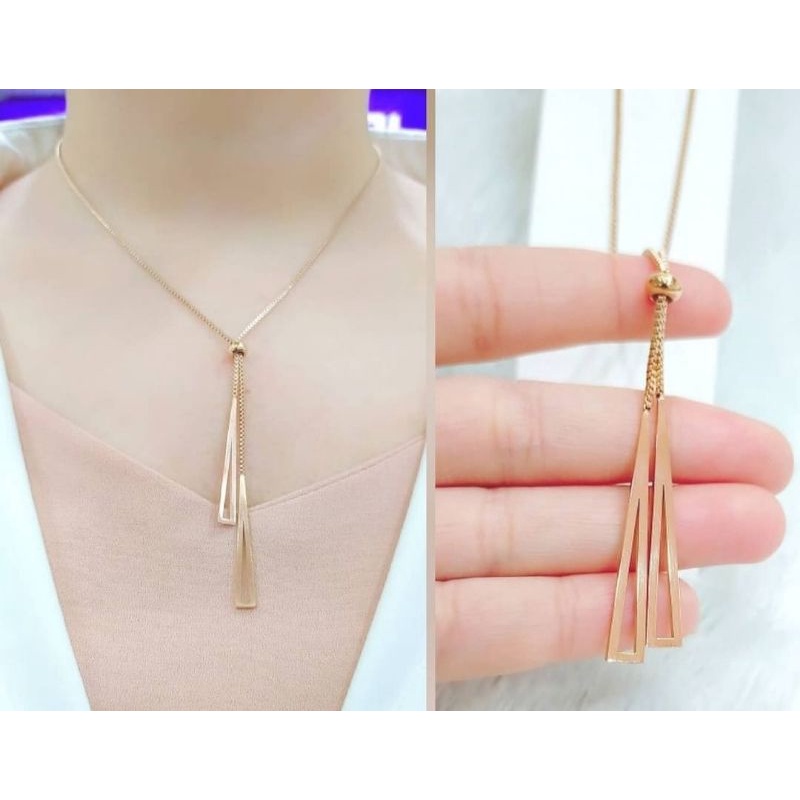 Kalung Serut Titanium