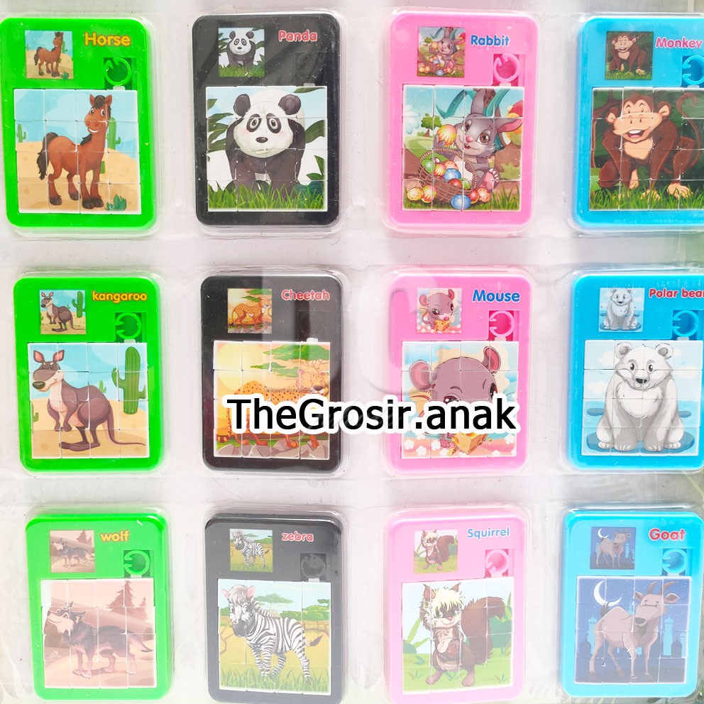 MURAH!!! PUZZLE GESER KECIL JIGSAW ACAK RANDOM