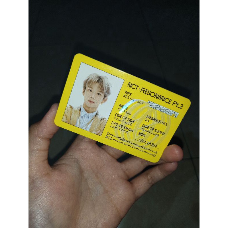 [ OFFICIAL ] PC Mark Neozone C Ver/ CC Yuta Neozone C Ver/  ID DEPATURE Shotaro
