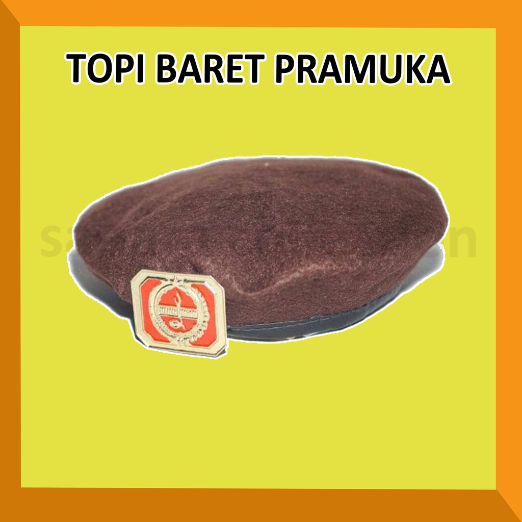 Topi Baret Pramuka Laki-Laki