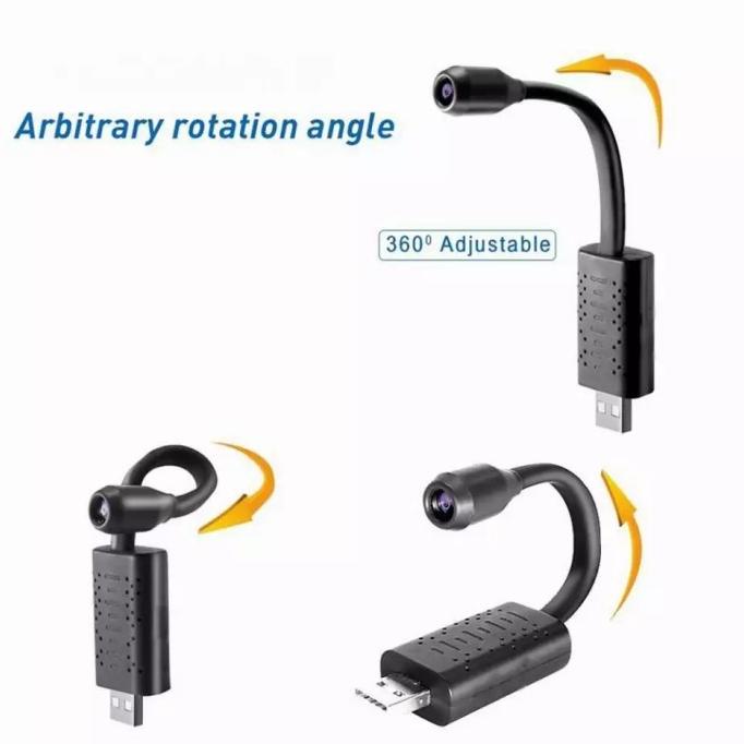 Produk Terbaru Smart Mini Camera V380 Wifi Usb Ip Camera - Spy Camera Usb Flexible