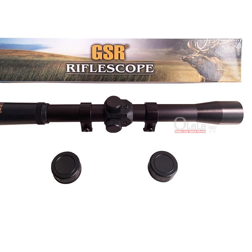 Terbaru dan terlaris Telescope Teleskop GSR 4X20 